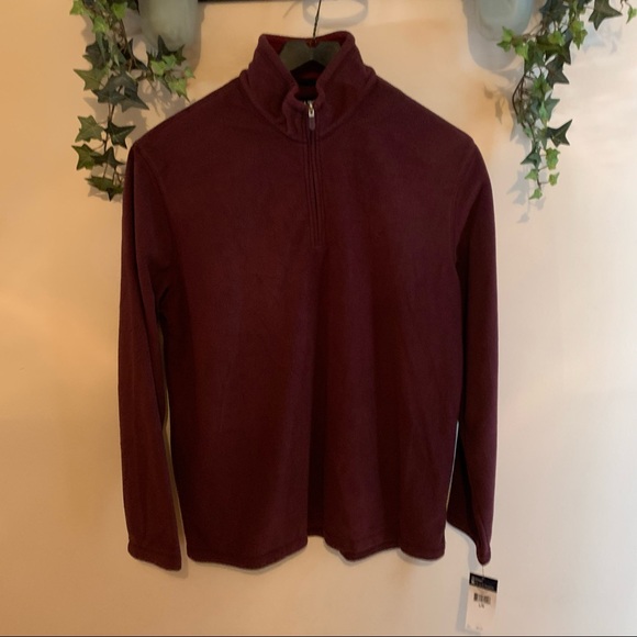 Chaps Mock Neck 1/4 Zip -  NWT - Picture 1 of 11